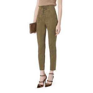 A.L.C. KYLE LACE-UP PANTS - NWT - SZ 2 - HIGH WAIST